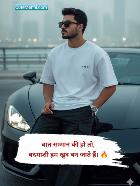 Badmashi Shayari In hindi 