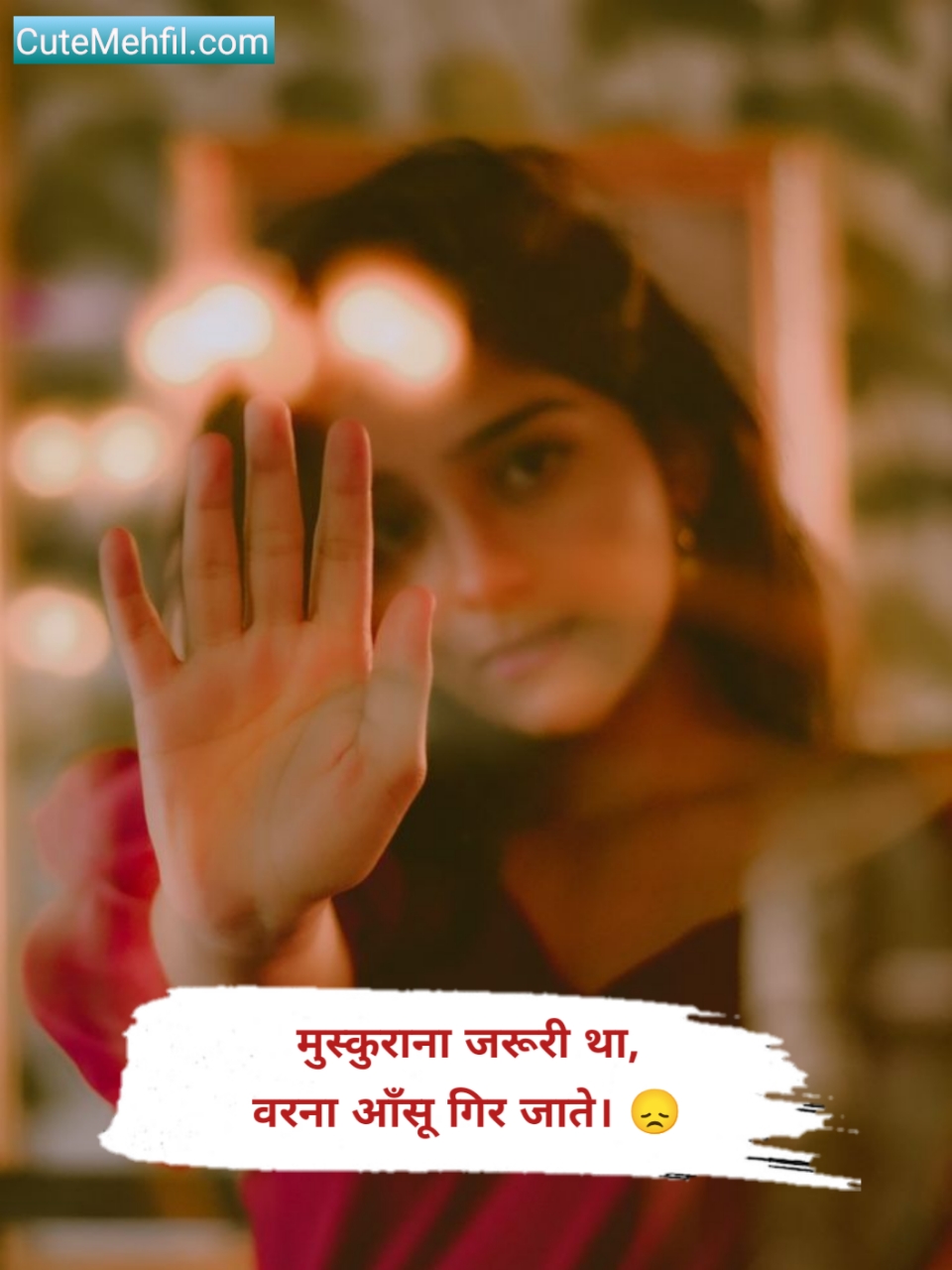 Sad Shayari😭 life 2 line Attitude