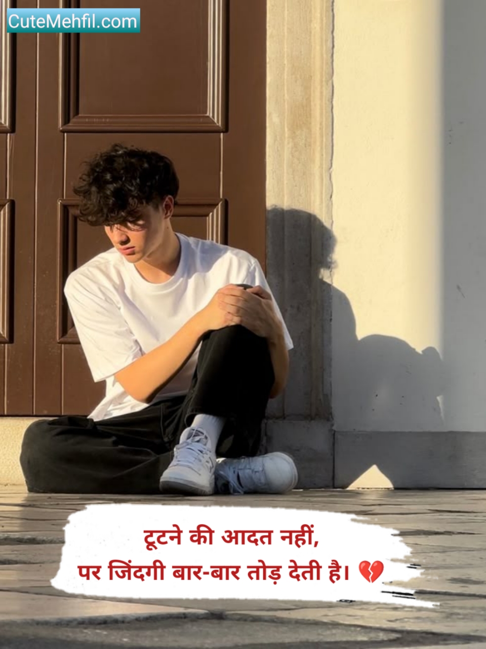 Sad Shayari😭 life 2 line boys